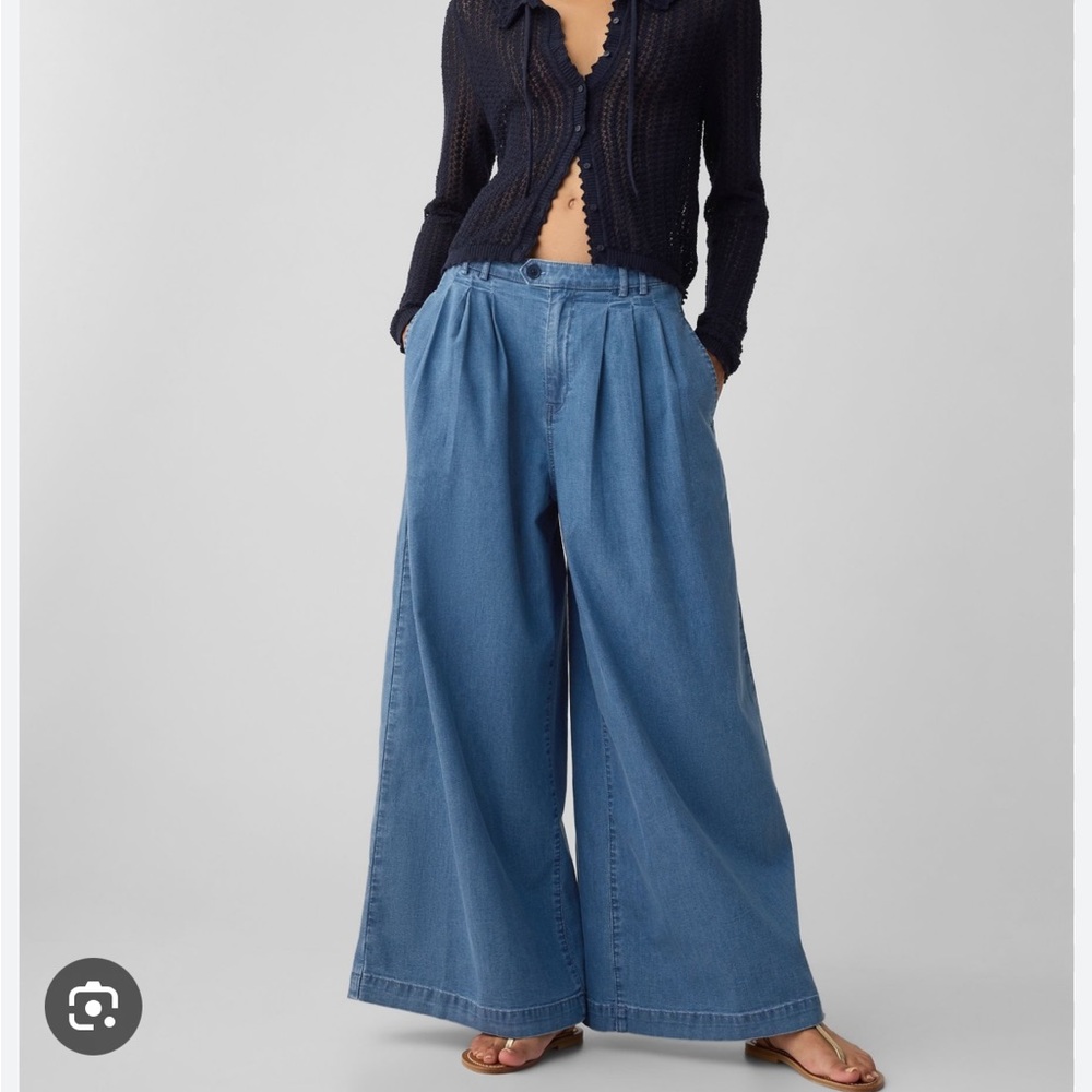 GAP x Dôen Women's Denim Flare Jeans